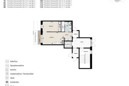 Visual presentation of the listing