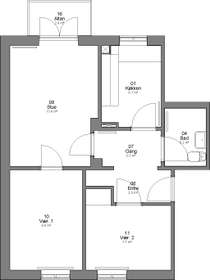 Visual presentation of the listing