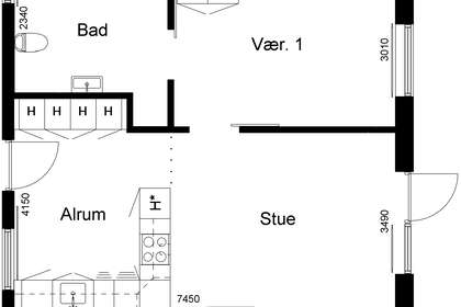 Visual presentation of the listing