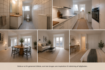 Visual presentation of the listing
