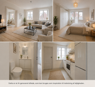 Visual presentation of the listing