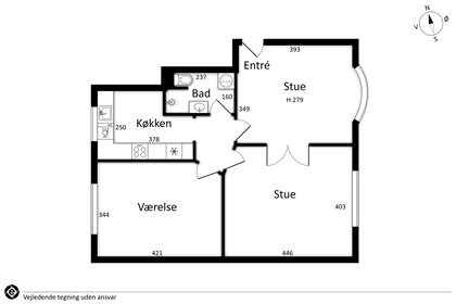 Visual presentation of the listing