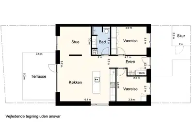 Visual presentation of the listing