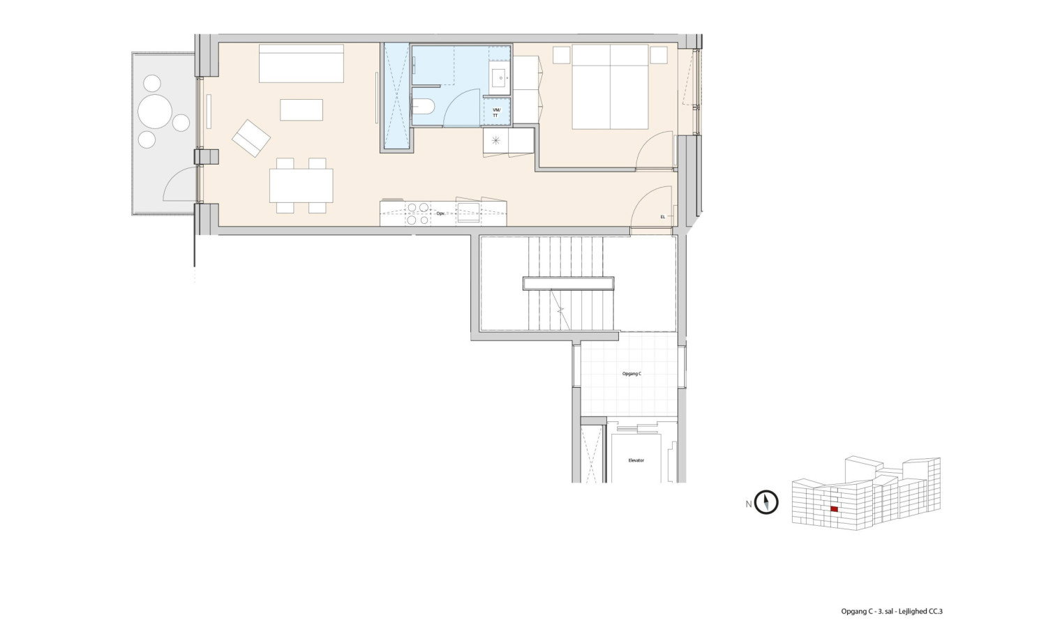 Visual presentation of the listing