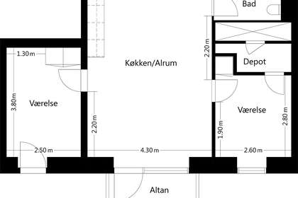 Visual presentation of the listing