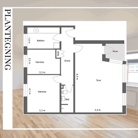 Visual presentation of the listing