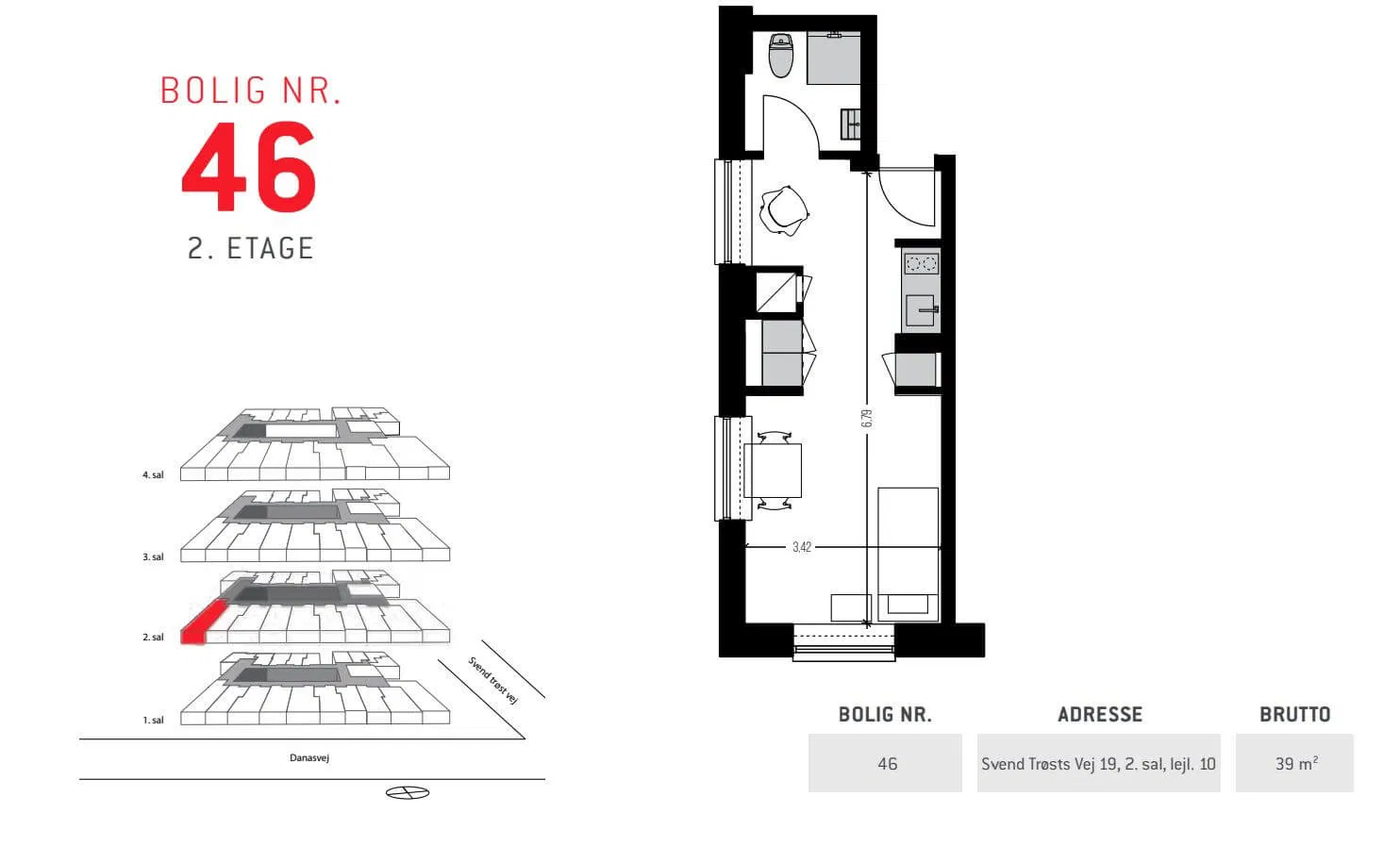 Visual presentation of the listing