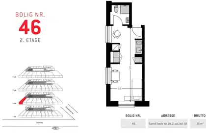 Visual presentation of the listing