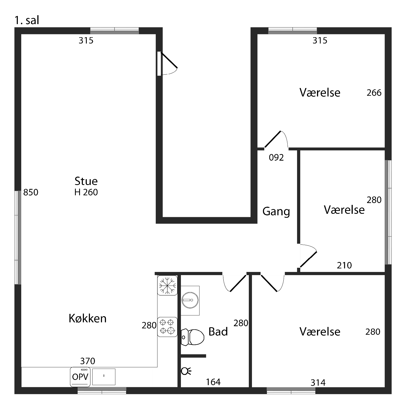 Visual presentation of the listing