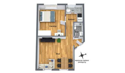 Visual presentation of the listing