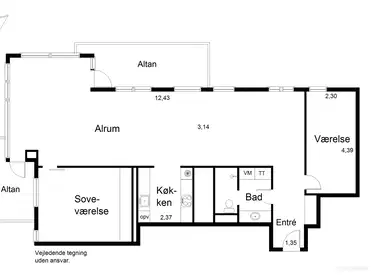 Visual presentation of the listing