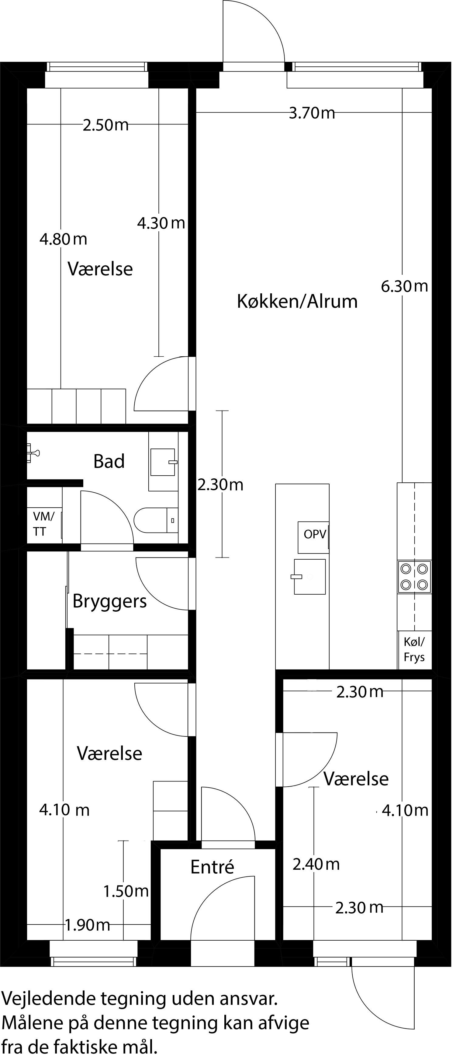 Visual presentation of the listing