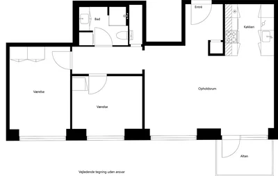 3-værelses bolig med altan eller terrasse - Studiestrædet, Hillerød - 4