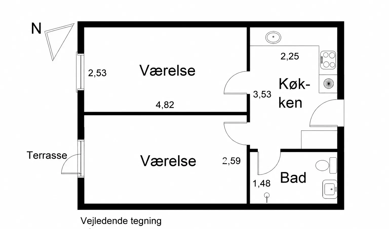 Visual presentation of the listing