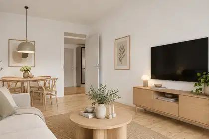 Visual presentation of the listing