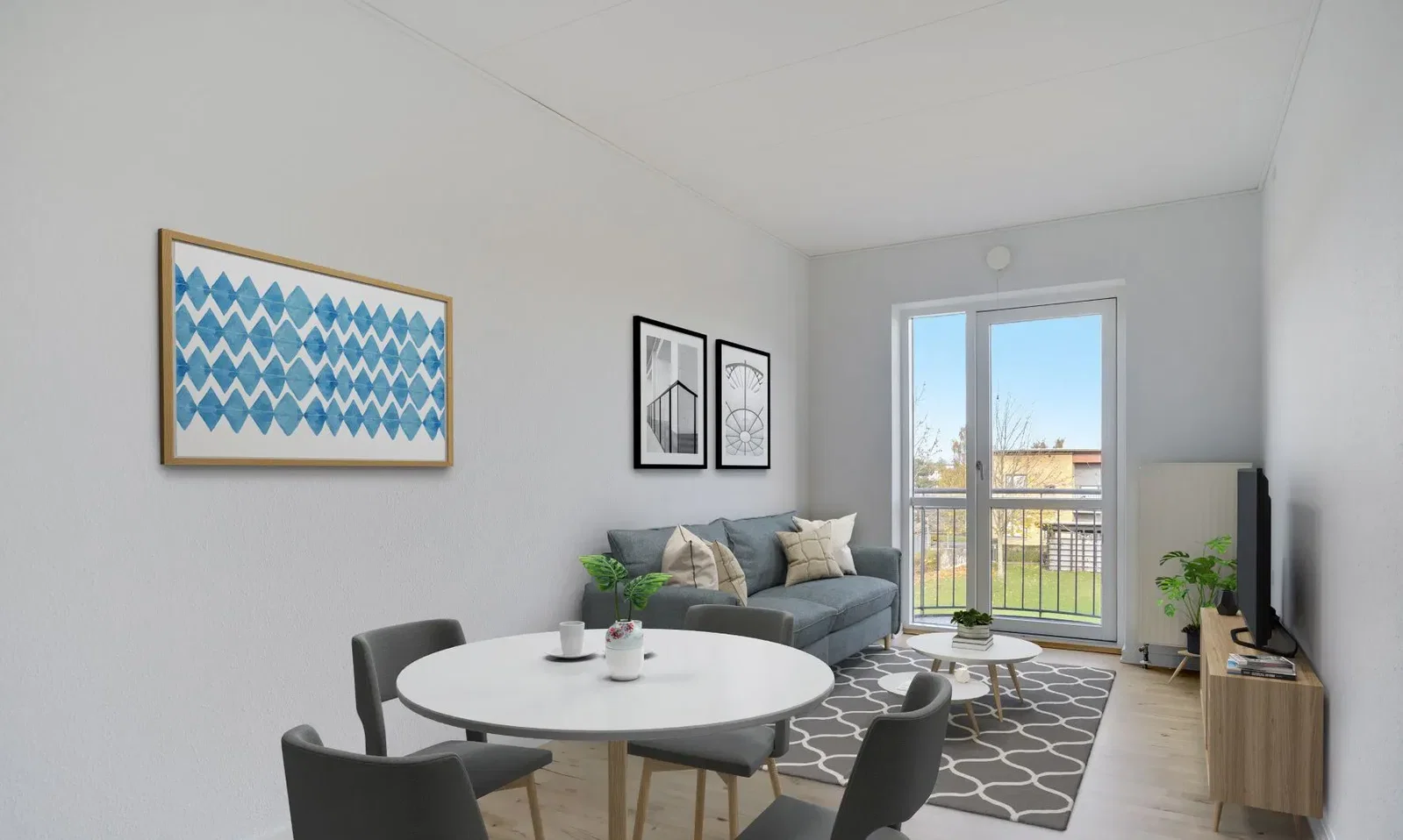 Visual presentation of the listing