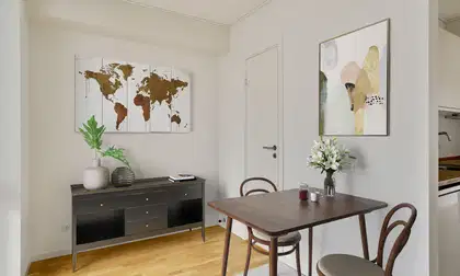 Visual presentation of the listing