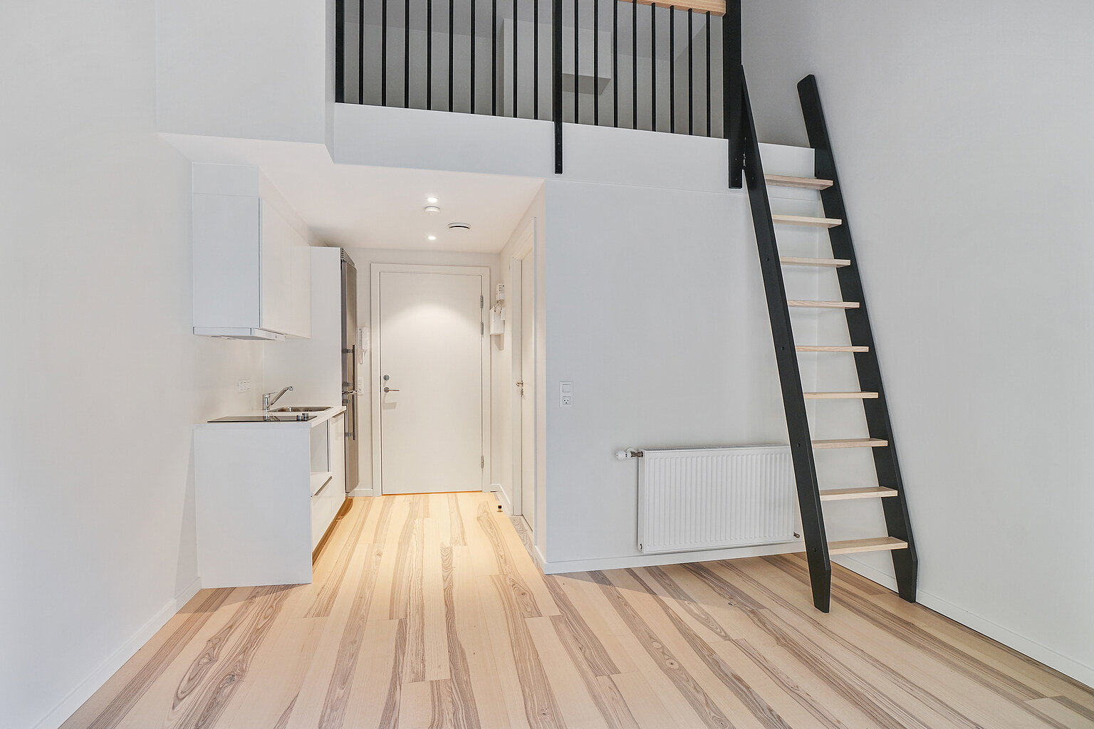 apartment Charmerende 2-værelses med stor terrasse og lysindfald