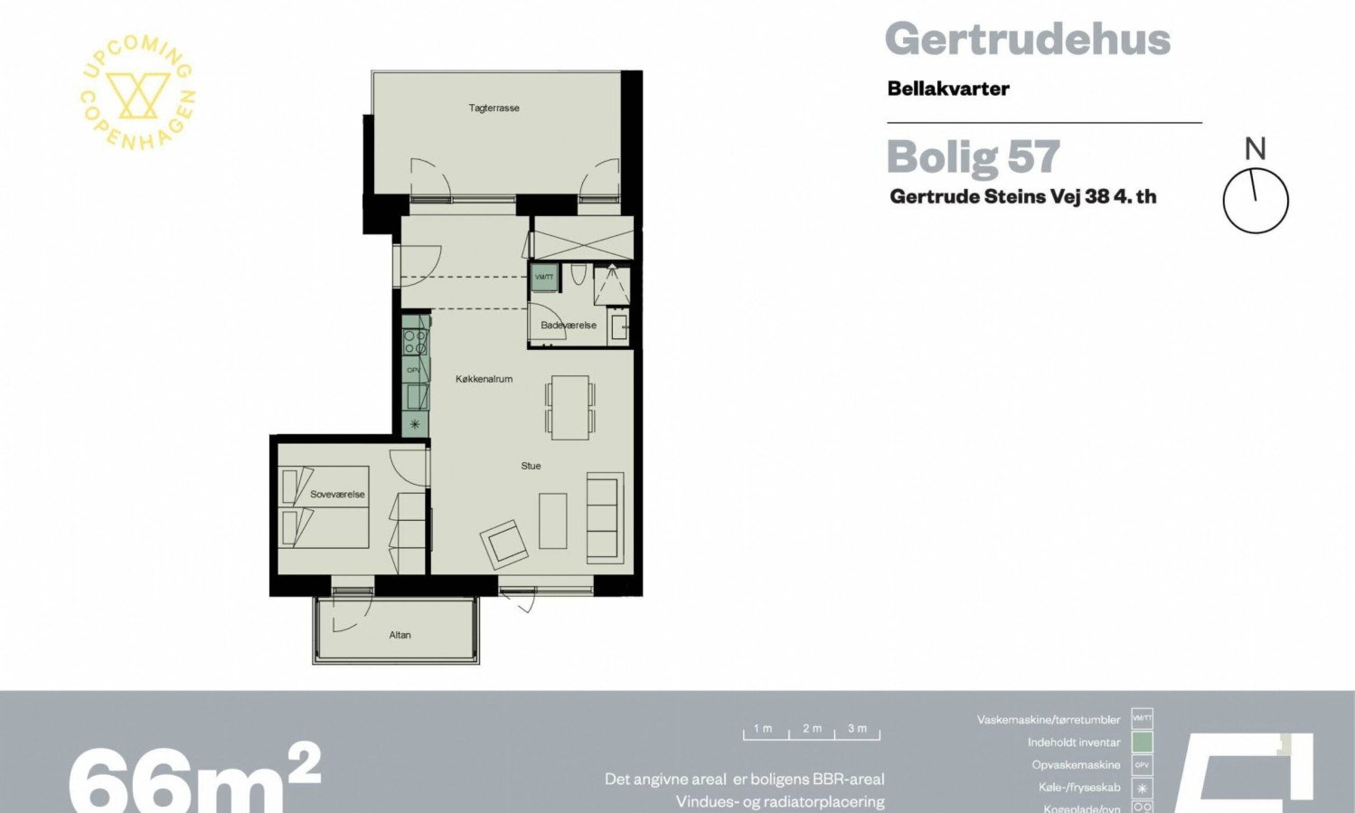 Visual presentation of the listing