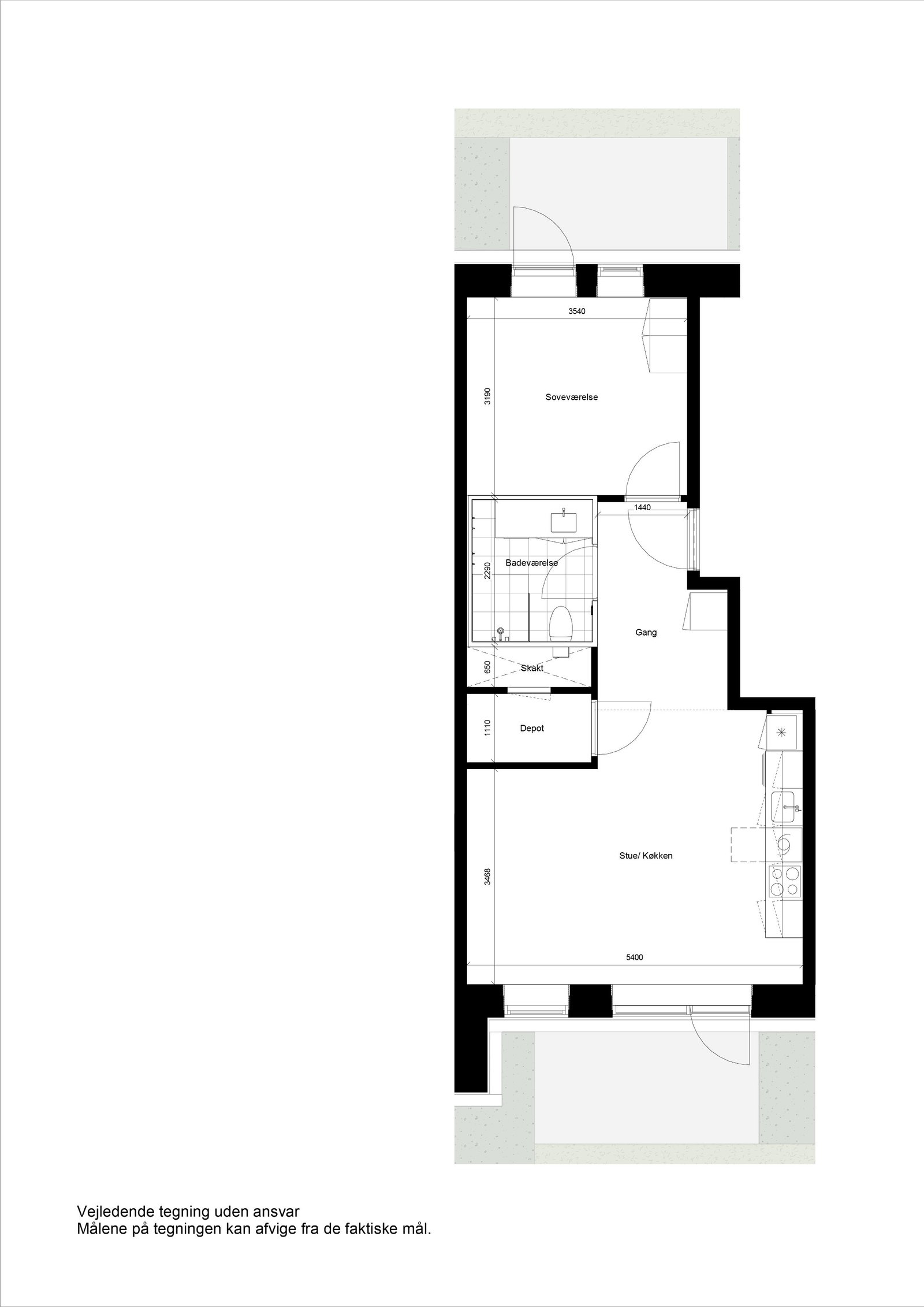 Visual presentation of the listing
