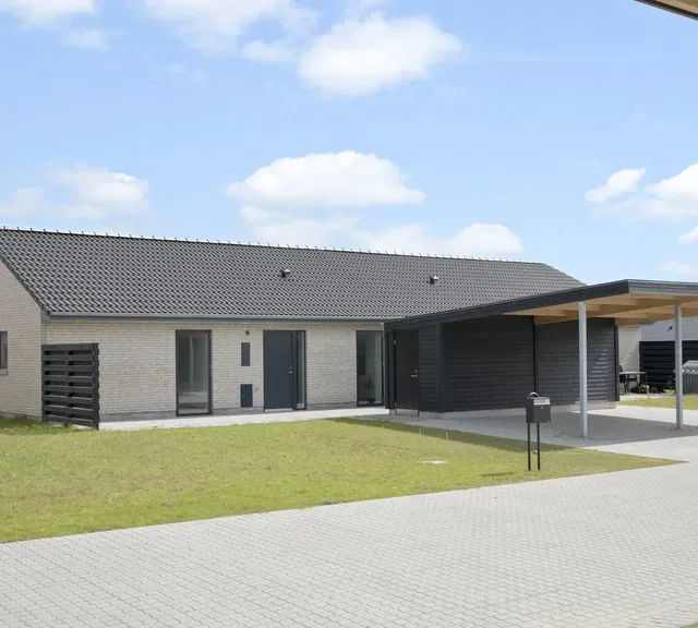 townhouse Rækkehus med tre værelser og have i Hedensted