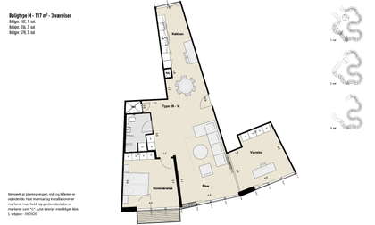 Visual presentation of the listing