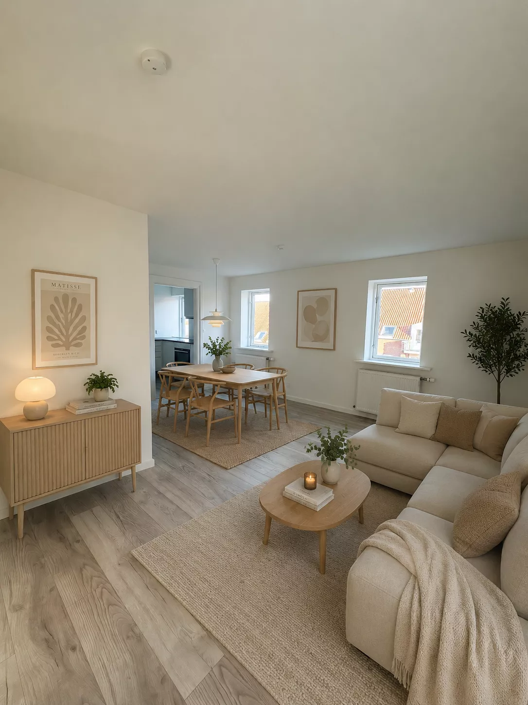 Visual presentation of the listing
