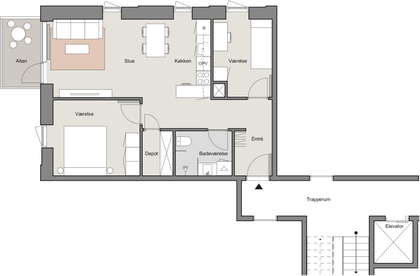 Visual presentation of the listing