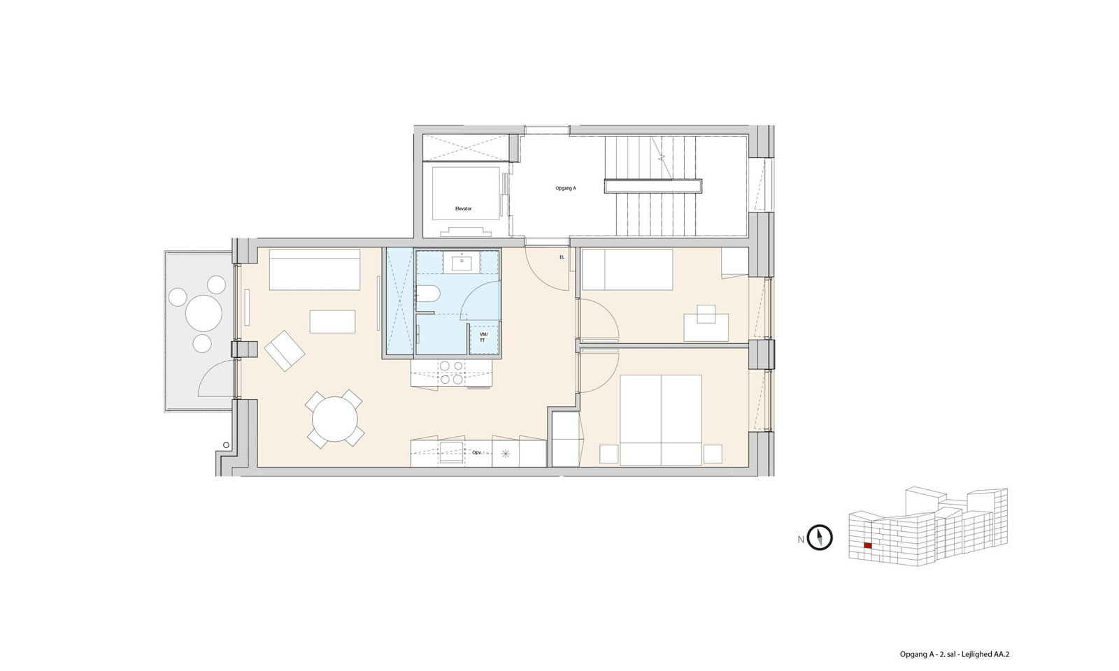 Visual presentation of the listing