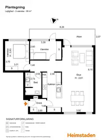 Visual presentation of the listing