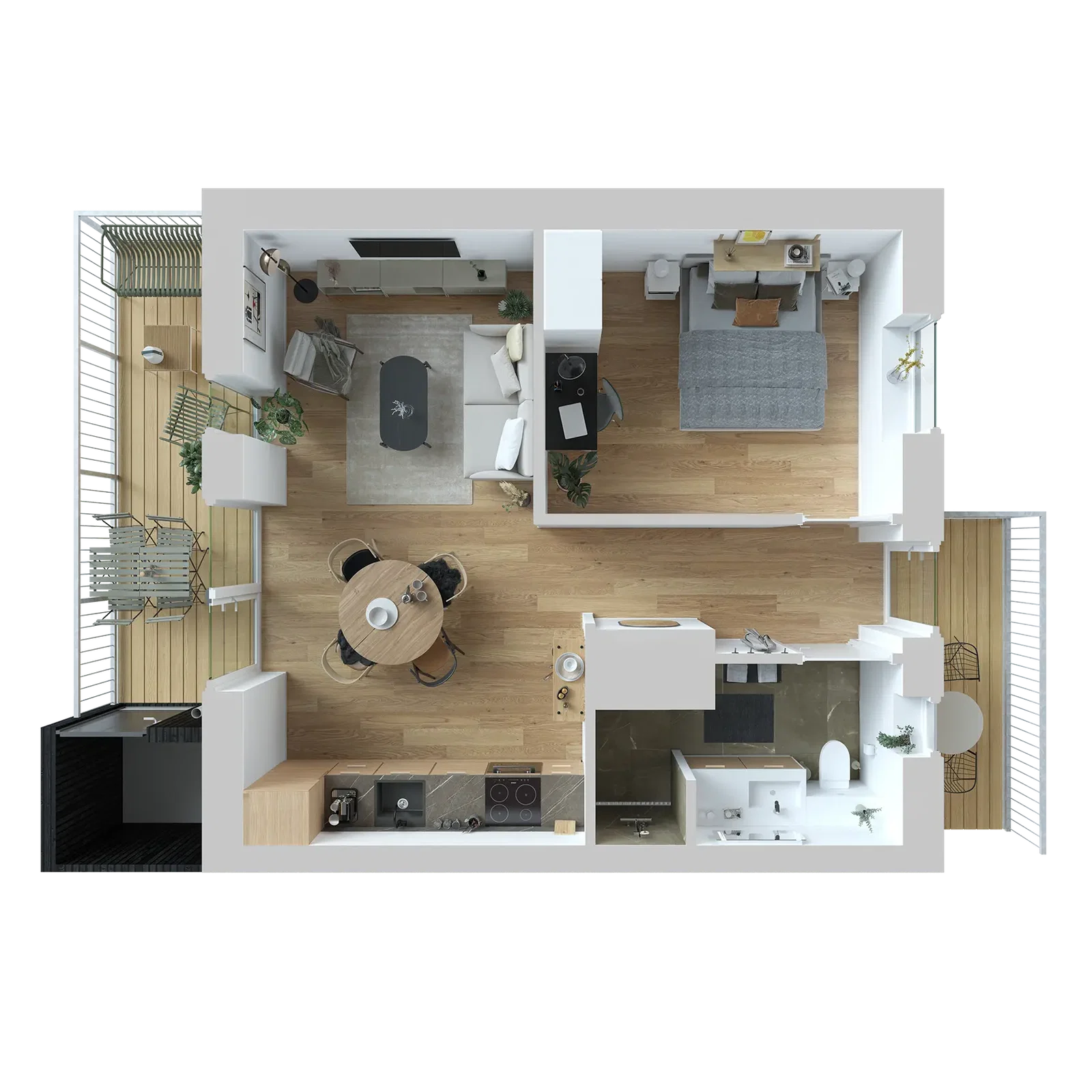 2-værelses lejlighed på 50 m² til leje i Aalborg – Rundvejen – billede 13