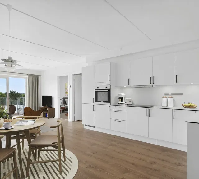 apartment Moderne 3-værelses lejlighed med altan i Herning