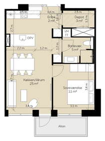 Visual presentation of the listing