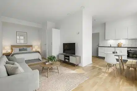 apartment Lys 1-værelses lejlighed 51 m² i Risskov