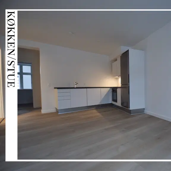 apartment Nyrenoveret 2-værelses i centrum med udsigt