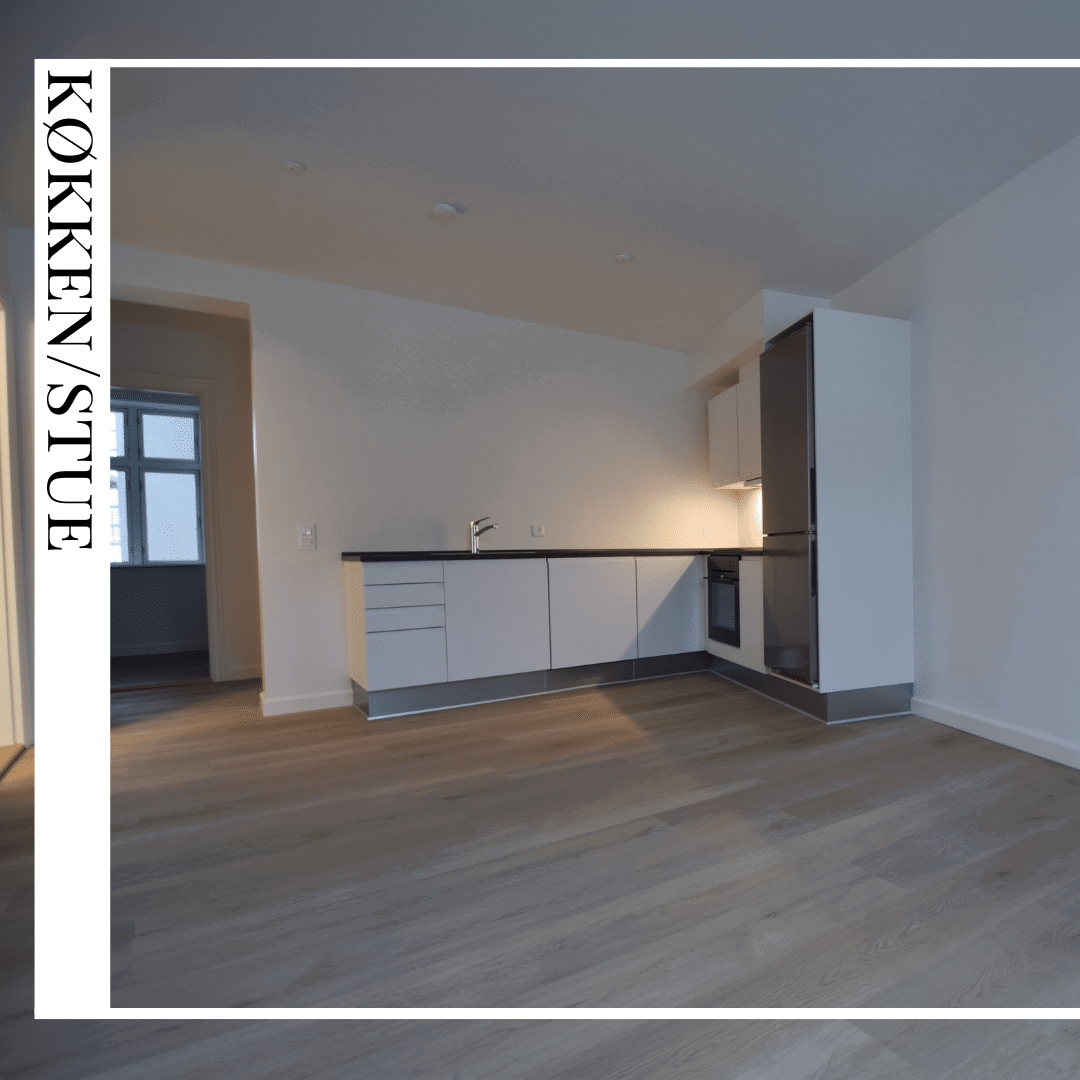 apartment Nyrenoveret 2-værelses i centrum med udsigt