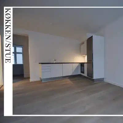 apartment Nyrenoveret 2-værelses i centrum med udsigt