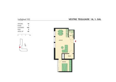 Visual presentation of the listing