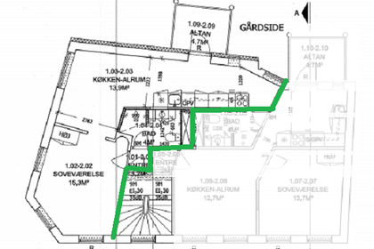 Visual presentation of the listing