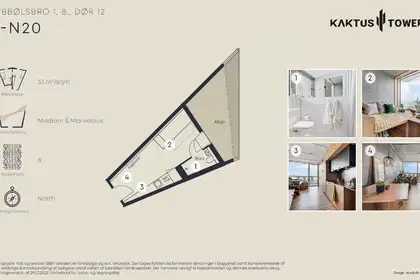 Visual presentation of the listing