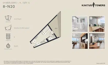 Visual presentation of the listing