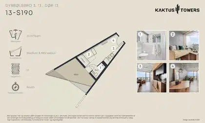 Visual presentation of the listing
