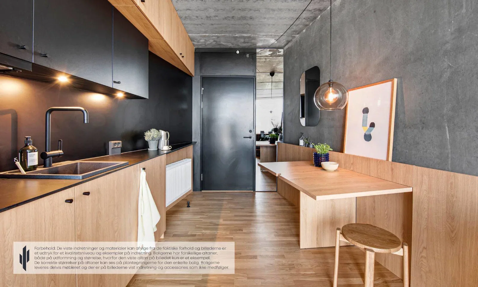 Visual presentation of the listing