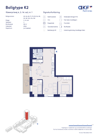 Visual presentation of the listing