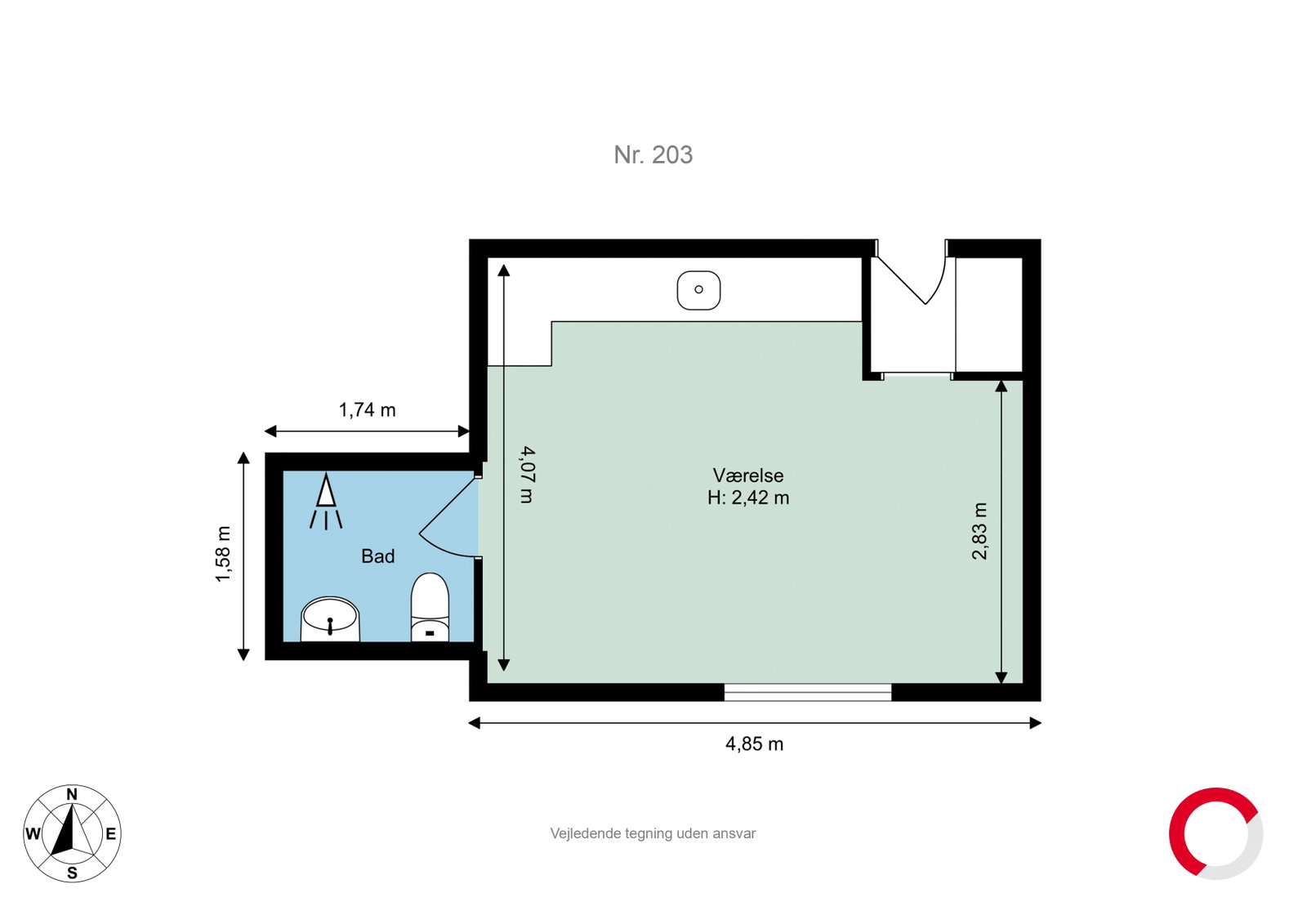 Visual presentation of the listing