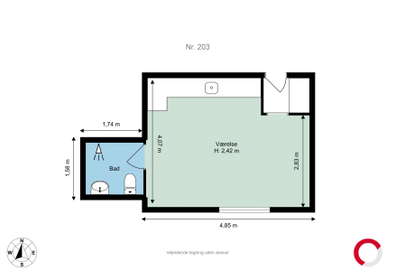 Visual presentation of the listing