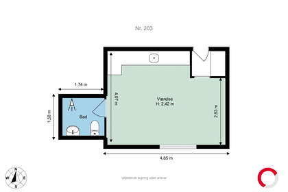 Visual presentation of the listing