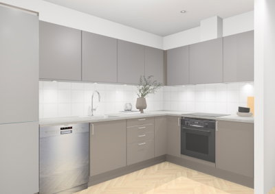 Frisk 4-værelses lejlighed på 152 m² med nyt køkken - Bredgade, Herning - 2