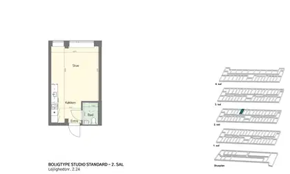 Visual presentation of the listing