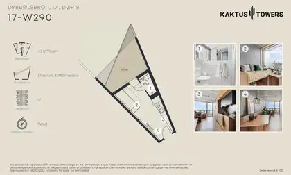 Visual presentation of the listing